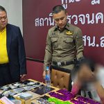 บุกรวบแก๊งผลิต “หัวพอร์ตเค” ผสมยาเสพติดคาคอนโดย่านดินแดง ของกลางอื้อ