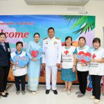 ผู้ว่าราชการจังหวัดชลบุรี พร้อมคณะกรรมการเหล่ากาชาดจังหวัดชลบุรี ร่วมกิจกรรมบริจาคโลหิต เพื่อถวายเป็นพระราชกุศล