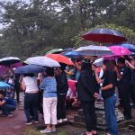 บุรีรัมย์ นักท่องเที่ยว พลาดชมอาทิตย์ขึ้น 15 ช่องประตู ฝนฟ้าไม่เป็นใจ