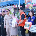 รองผู้ว่าฯ ชลบุรี ลงพื้นที่ตรวจเยี่ยมจุดตรวจ–จุดบริการอำนวยความสะดวกให้ประชาชนช่วงเทศกาลปีใหม่