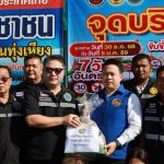 ชลบุรี นายอำเภอบ่อทอง ร่วมกับนายกเทศมนตรีตำบลธาตุทองเปิดศูนย์ จุดบริการประชาชนในช่วง 7 วันอันตราย ในช่วงเทศกาลปีใหม่ 2569